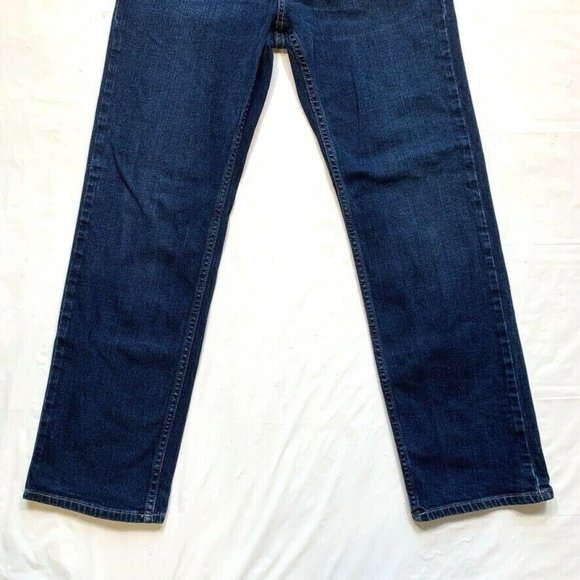 Hollister Epic Flex Classic Straight Jeans Men 29x30 Stretch Dark Blue Denim NEW - Picture 4 of 12